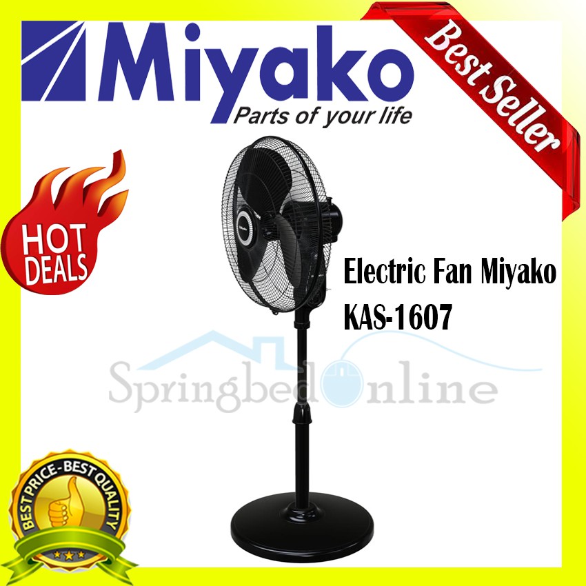 MIYAKO Electric Stand Fan - KAS 1607