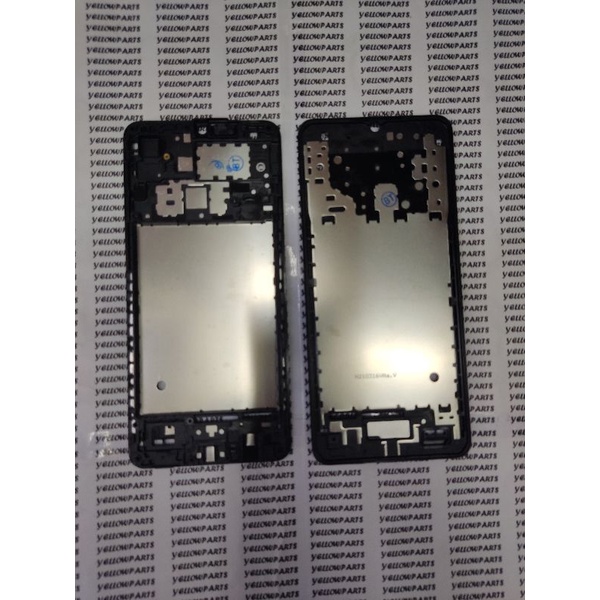 FRAME BEZZEL TULANG TENGAH DUDUKAN LCD SAMSUNG GALAXY A02 A022 ORIGINAL