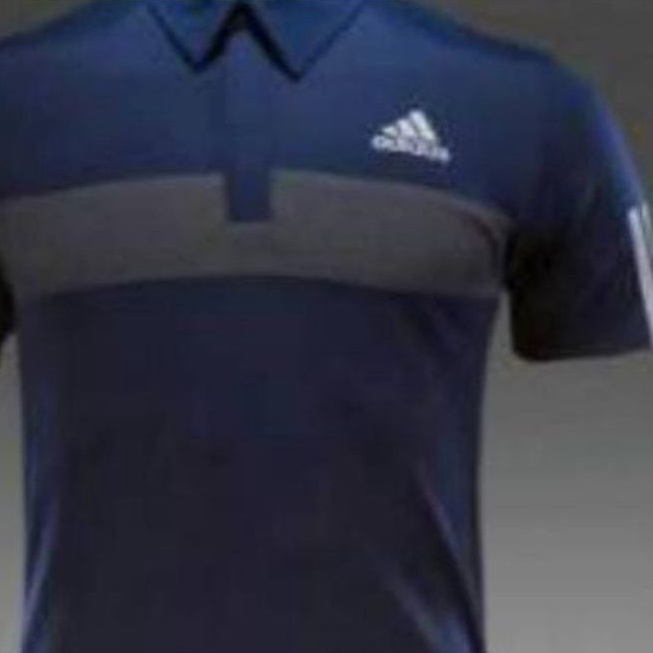 kaos kerah Poloshirt Baju pria Adidas