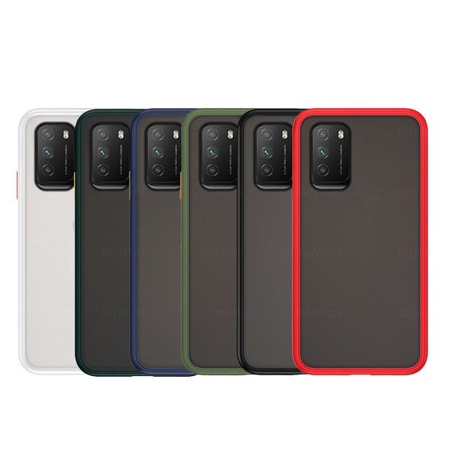 XIAOMI POCOPHONE POCO X3 GT M3 M3 PRO X3 NFC F2 PRO CASE SOFT DOFF HARDCASE FUZE PROTECT CAMERA CASING COVER ADA PELINDUNG KAMERA