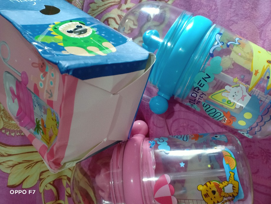 Botol Lumba Lumba Air Minum Anak Motif Karakter Lumba-lumba Children Pot Paus Mancur