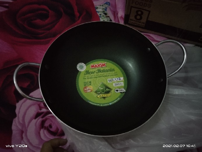 Maxim Wajan Wok Halania 26 Cm