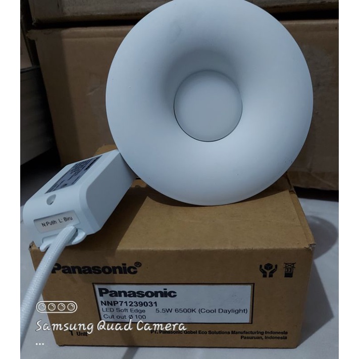 Panasonic downlight 5,5watt putih