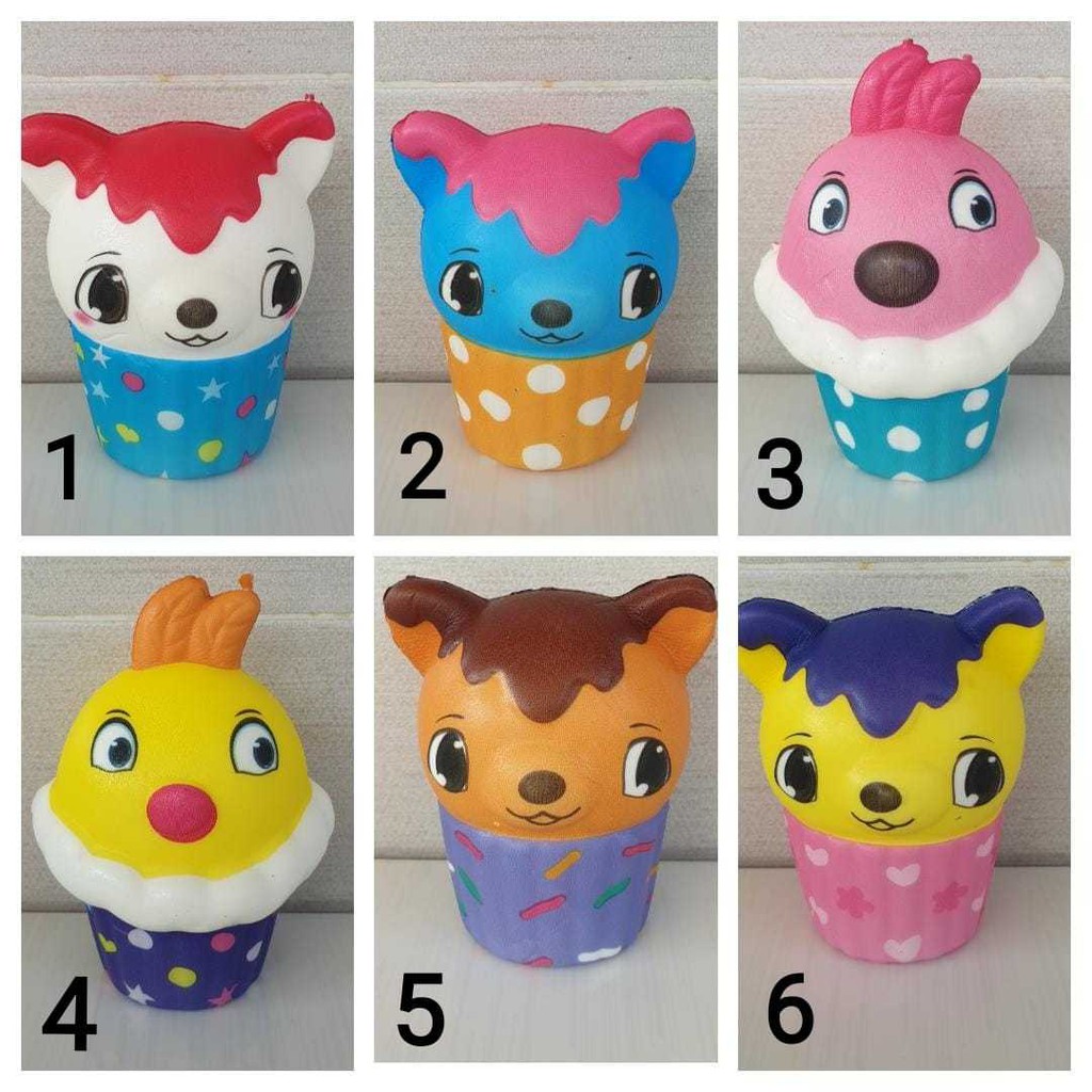 Squishy Murah Mainan SQUISHY [Animal Cake ]