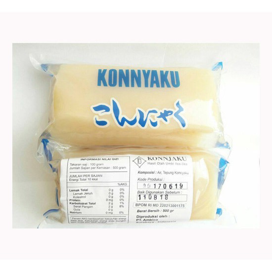 

Konyaku Block Biru sehat, murah