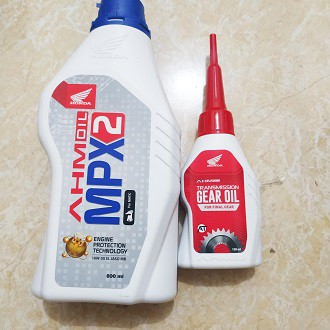 (PAKET) Oli Matic MPX2 800ml + Oli Gear gardan  120 ML ORIGINAL AHM