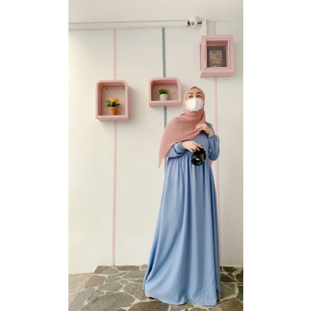 zeeaudrey/daily basic/home dress rayon uniqlo