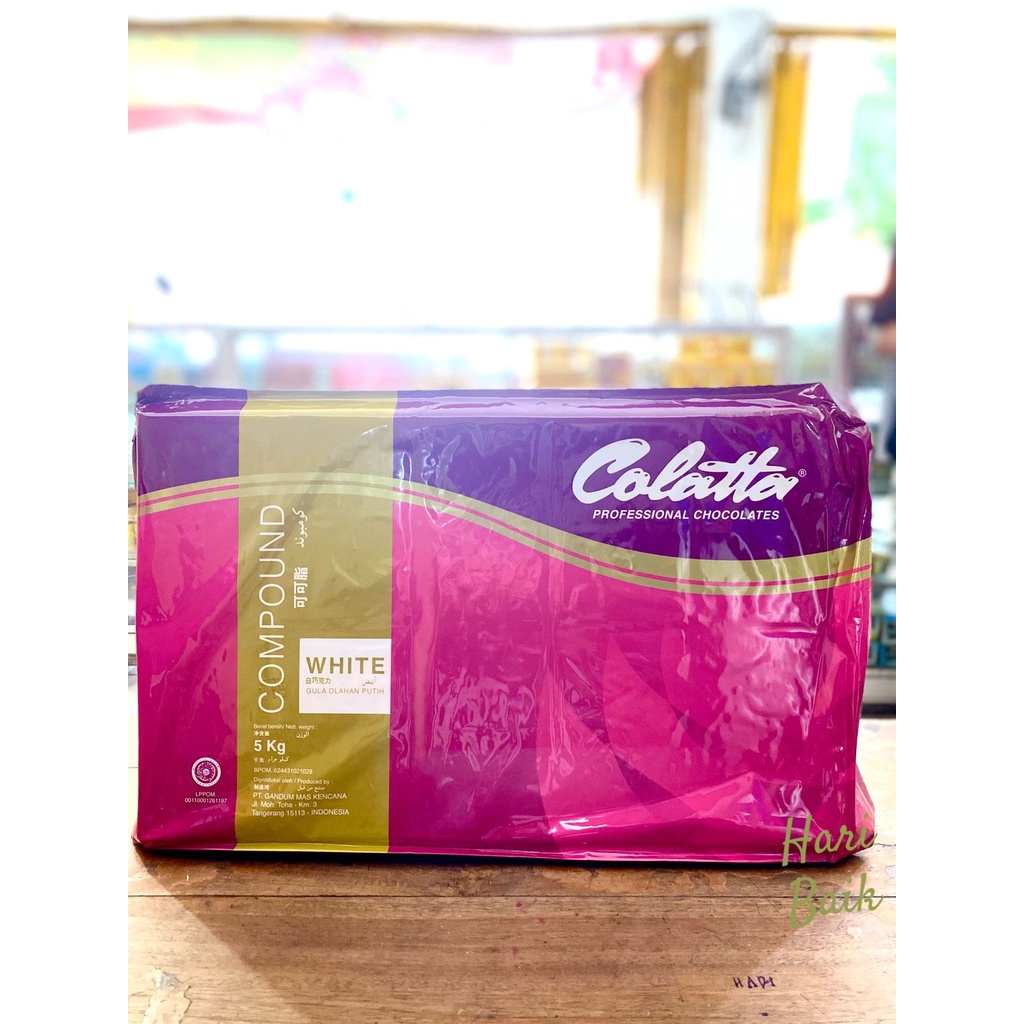 

Coklat Colattta White repack 1kg