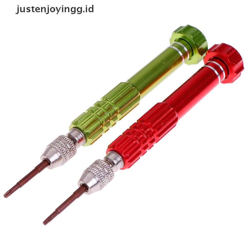 【justenjoyingg.id】 Multifunction mini Blade Screwdriver With Replacemet Head Anti Slip Repair tools .