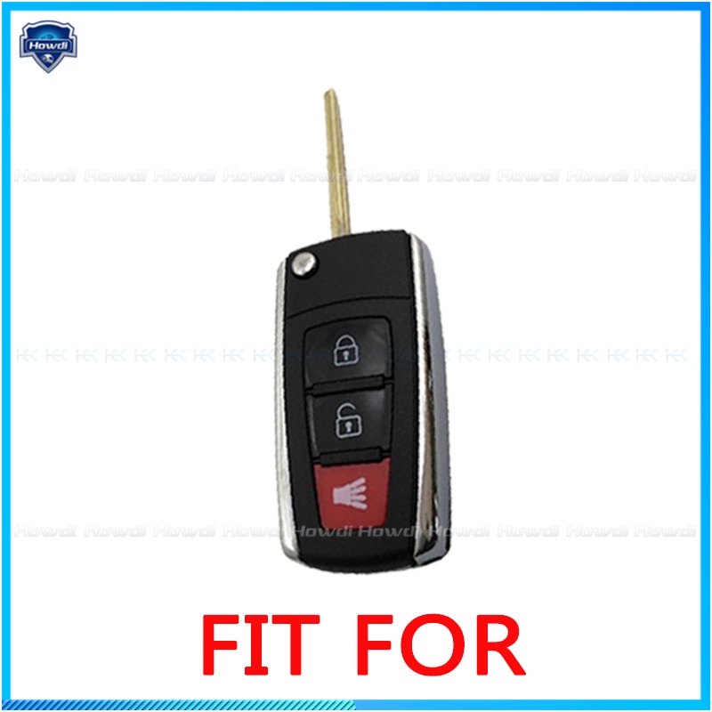 Cover Kunci Remote 3 Tombol Bahan Silikon Dengan Gantungan Kunci Untuk Proton Exora