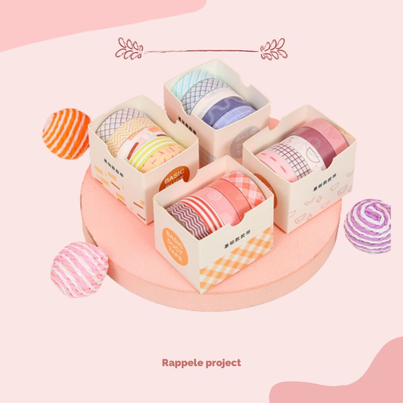 

Isolasi, Solasi motif, Stiker Kertasselotip Washi Untuk Dekorasi Scrapbookbuku Diary Diy