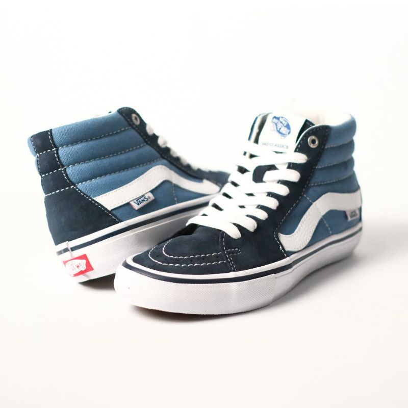 vans sk8 hi navy pro