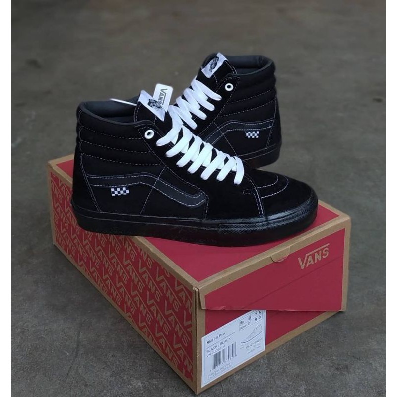 Vans SK8 HI Pro Black Black