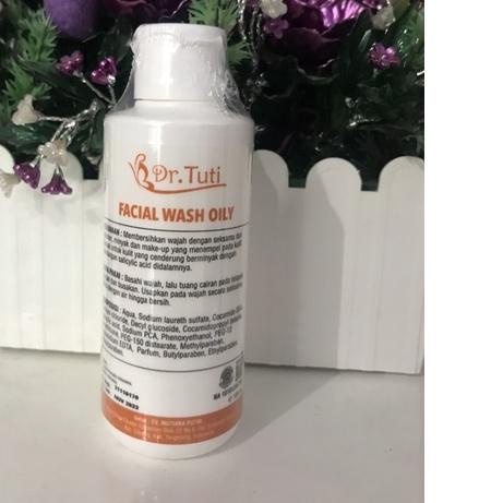 Facial wash oily Dr.Tuti (kulit berminyak)