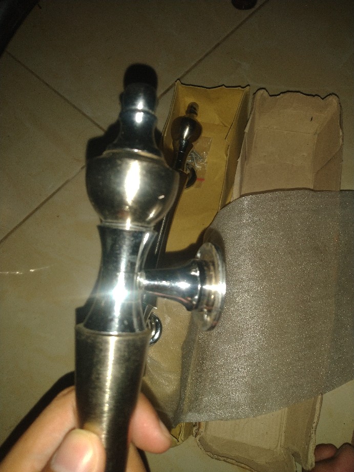 Handle Pintu Rumah Full Kuningan Dahlia Gold 32 Cm Tarikan Pintu Gagang Pintu Kunci Pintu Minimalis