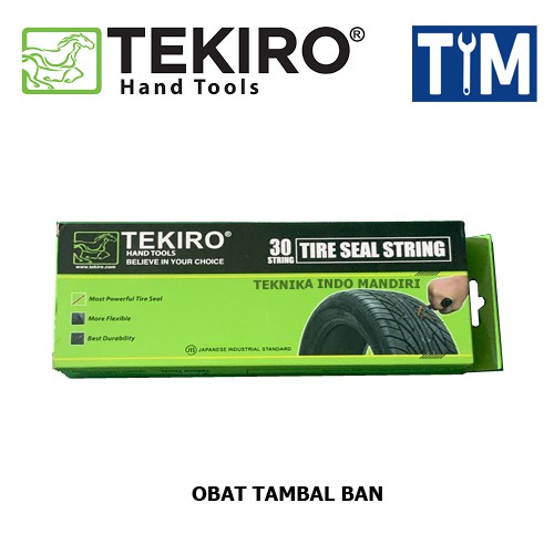 TEKIRO Obat Tambal Ban / Karet Tambal Ban isi 30 Helai