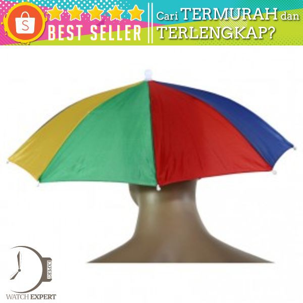 Bisa COD Topi Payung Umbrella Hat - W655N8413 Multi-Color