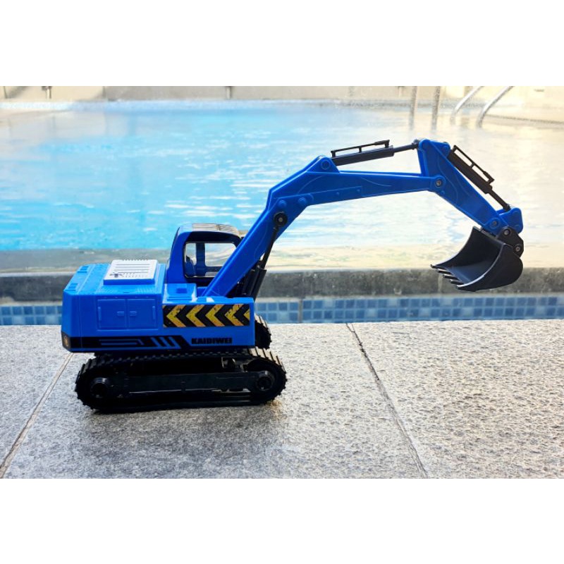 Miniatur Alat Berat Excavator Diecast  KDW Kaidiwei