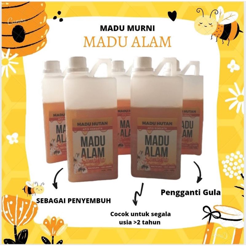 

Madu Murni Hutan Liar 1kg