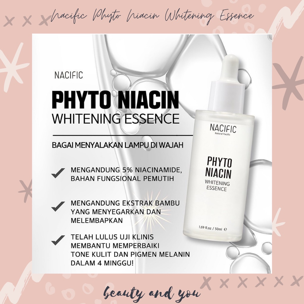 Nacific Phyto Niacin Whitening Essence (100% ORIGINAL) - 50ml