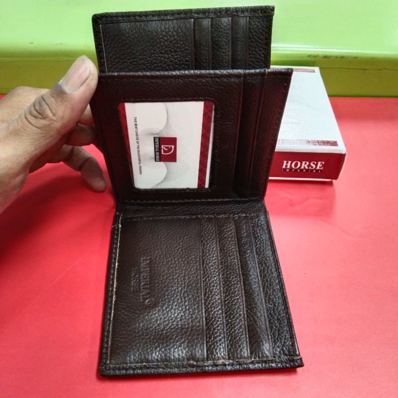 dompet 3D tiga dimensi kulit asli