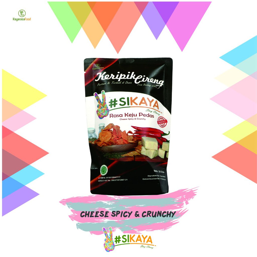 

KERIPIK CIRENG SIKAYA - RASA KEJU PEDAS 55 gr Oleh Oleh Kekinian