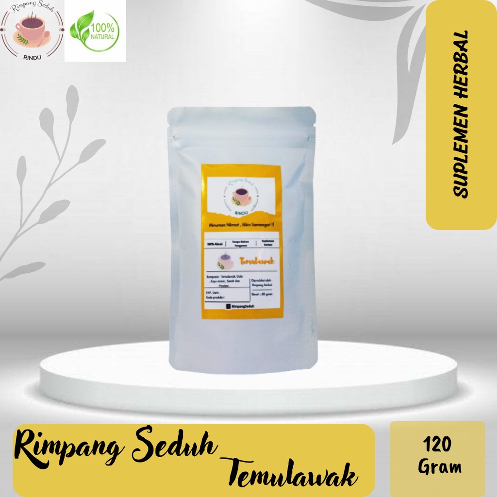 

Minuman Wedang Temulawak Bubuk 120 g Instan Herbal Tradisional Sehat