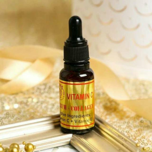 Serum Collagen RD Gold 123 / Kolagen Vitamin C Rinna Diazella Kemasan Lama