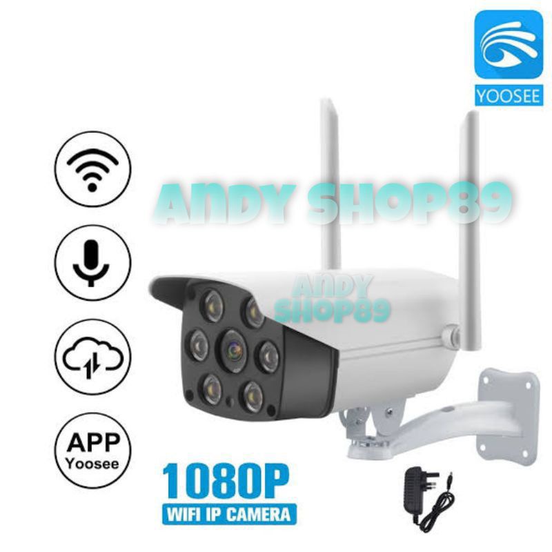 NEW IP CAMERA CCTV OUTDOOR 8MP YOOSEEFULL WIRELESS ONVIF WIFI HD 1080P STAND ALONE IP CAMERA Support  WIFI FITUR  UNGGUL anti air