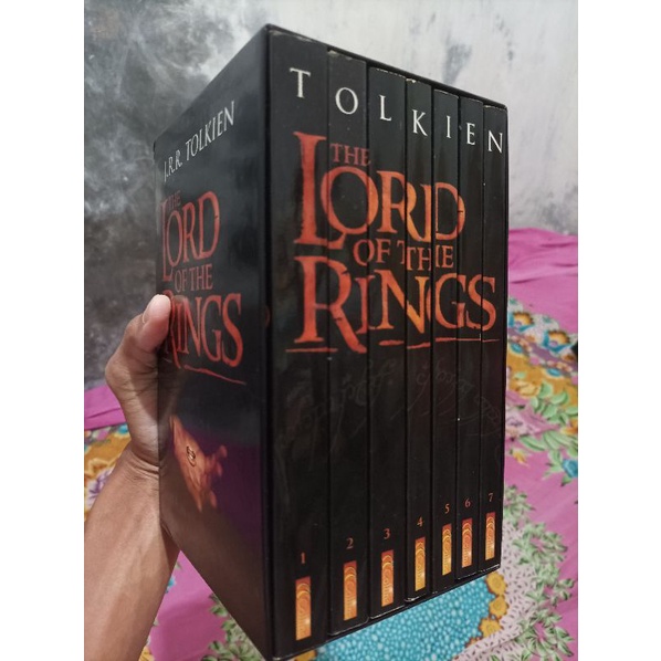 Original Langka Boxset Box Set The Lord of The Rings J.R.R Tolkien