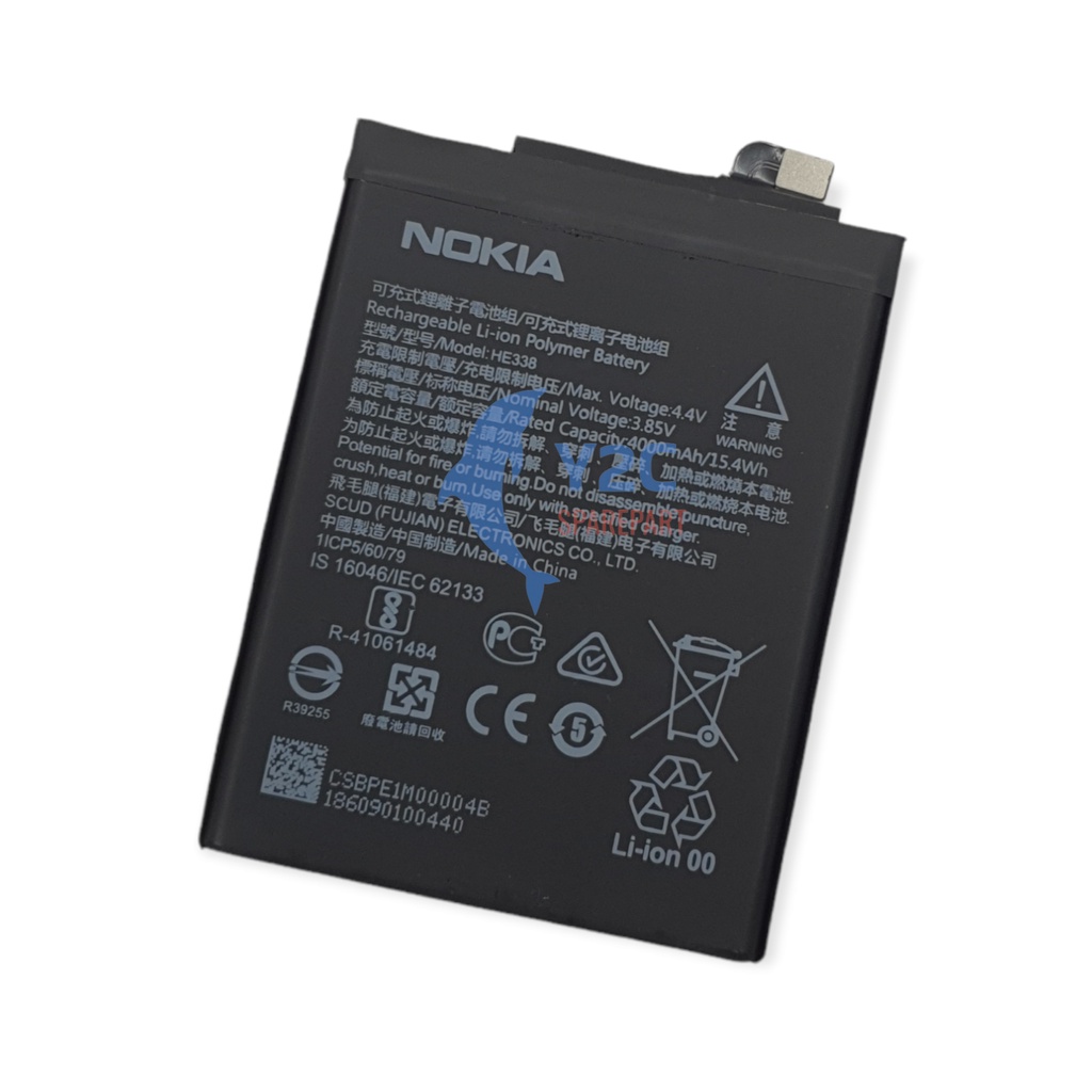 BATERAI NOKIA 2 HE338 ORIGINAL OEM / BATRE / BATRAI /BATREI