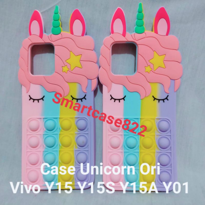 Jual Vivo Y15S Vivo Y01 Casing Pop It Unicorn Pop It Murah Case Hp Vivo