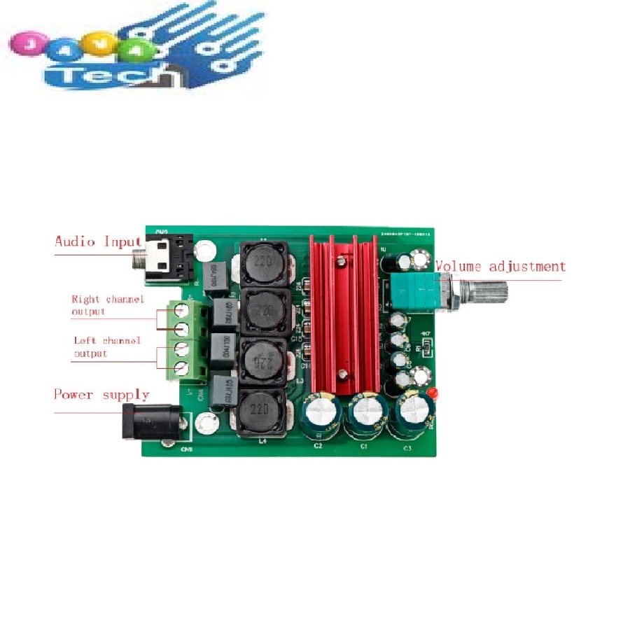 TPA3116D2 Stereo 2x50W Hifi Digital Amplifier Class D