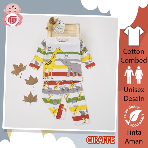 Baju Tidur Piyama Anak Bayi Laki Laki 1 2 3 4 tahun Perempuan