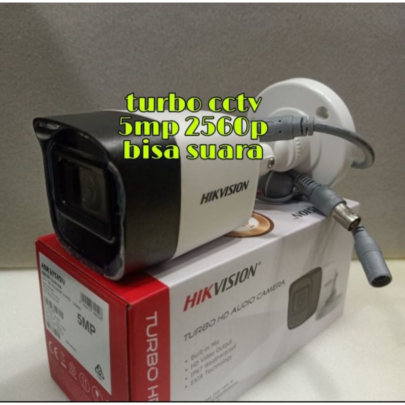 KAMERA CCTV OUTDOOR HIKVISION 5MP MIC AUDIO DS-2CE16H0T-ITPFS