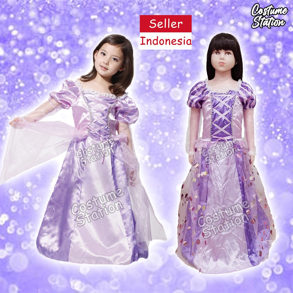 Kostum Putri Sofia / Costume Disney Princess Sofia anak perempuan