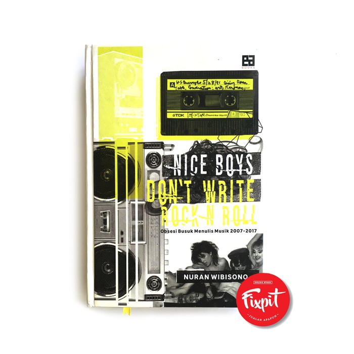 

Buku nice boys don't write rock n roll hard cover (ASLI)