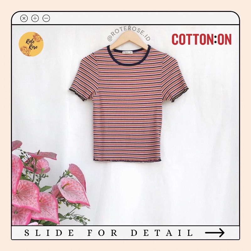 Preloved Ribbed Top Cotton On