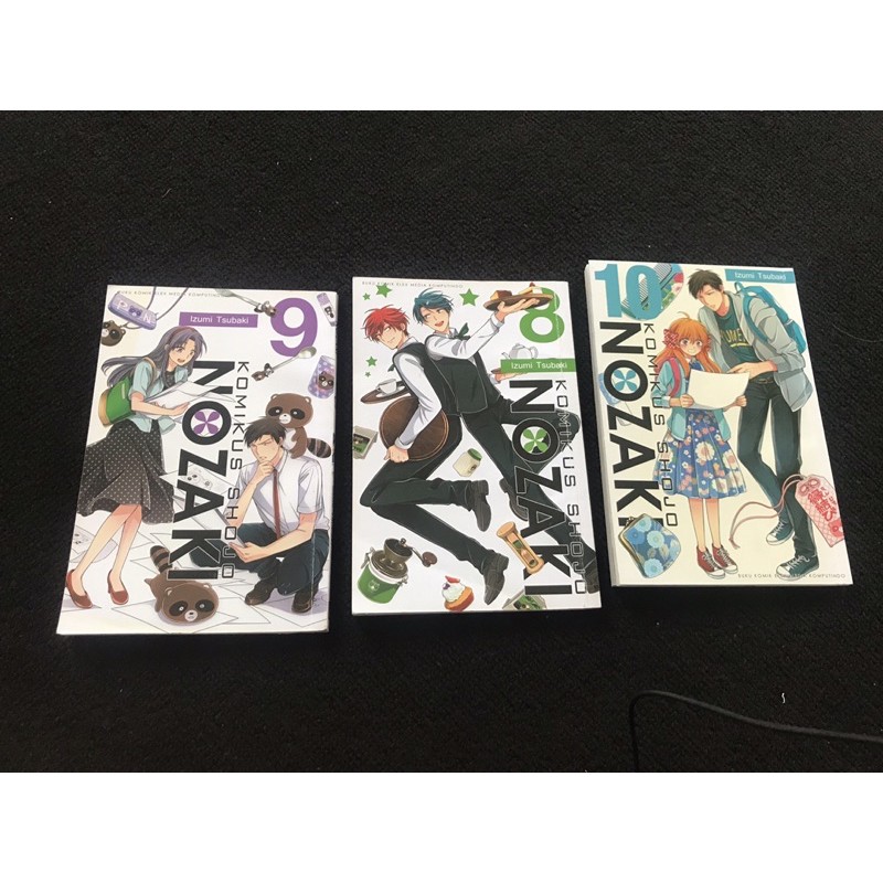 Komik Komikus Shojo Nozaki-kun (Gekkan Shojo Nozaki-kun) vol. 8, 9, 10