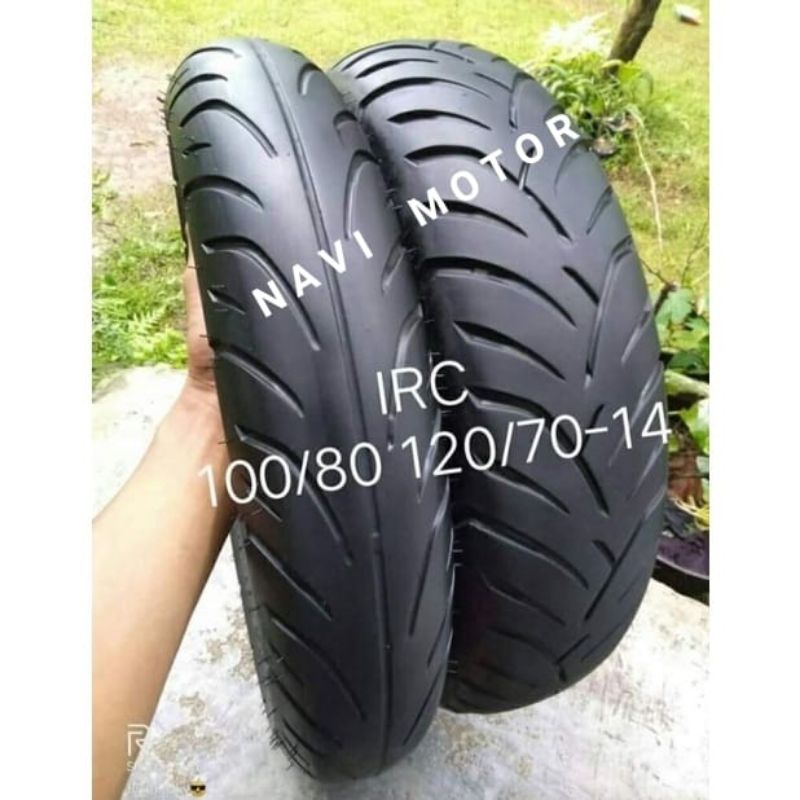 BAN MOTOR PCX MEREK IRC DEPAN BELAKANG