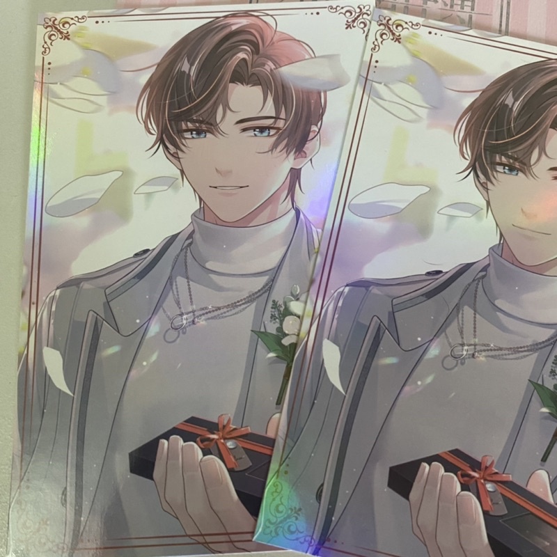 official cafe merch tears of themis artem zuoran holo postcard set