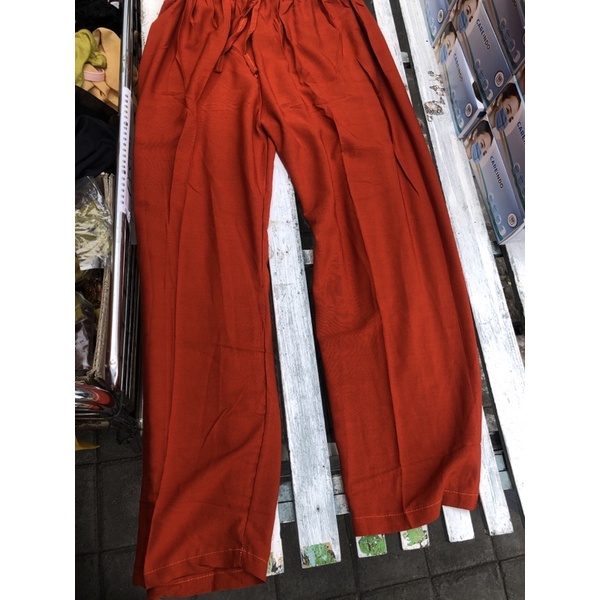 KULOT POLOS highwaist muat bb 55-80kg KULOT RAYON POLOS-1