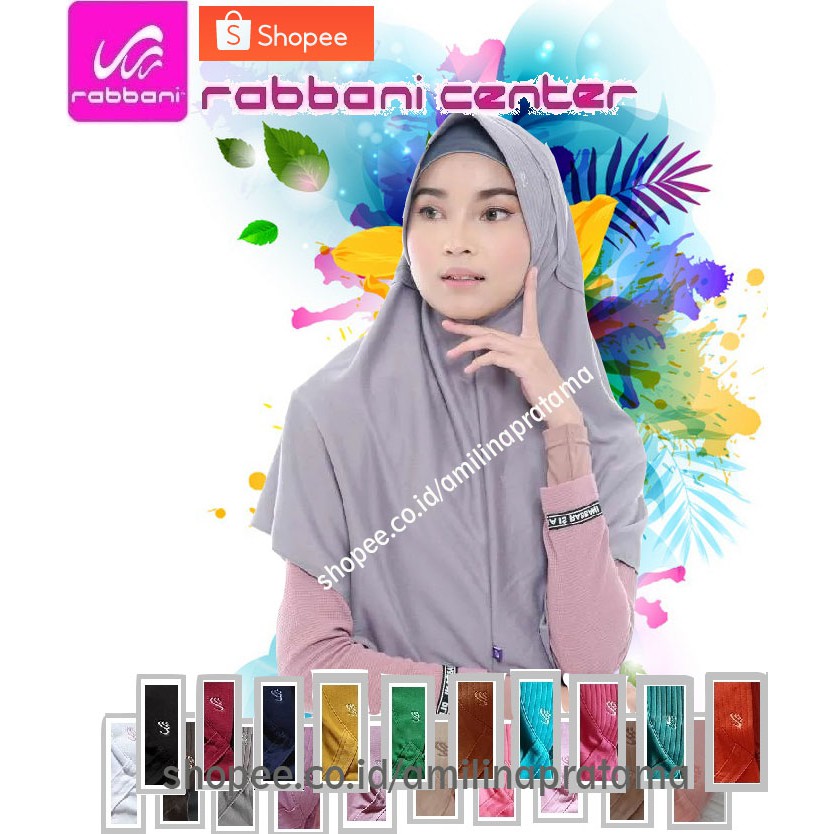 Rabbani - Kerudung Sekolah Instan  hemy LX size S