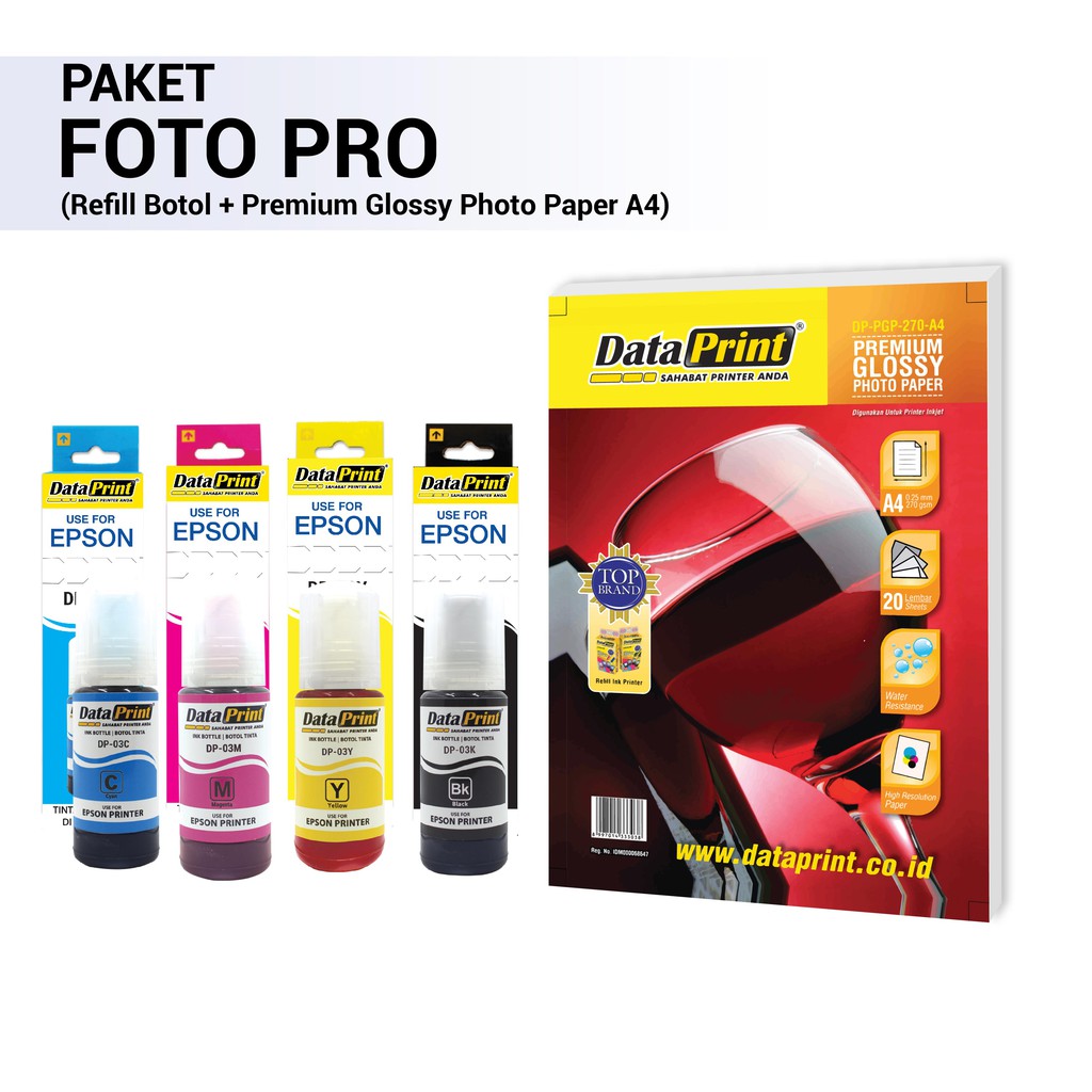 DataPrint Paket Foto Pro Untuk Printer Epson - 003