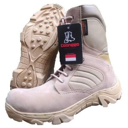 SEPATU SAFETY BOOTS PRIA WANITA MODERN SAFETY KULIT 8inc