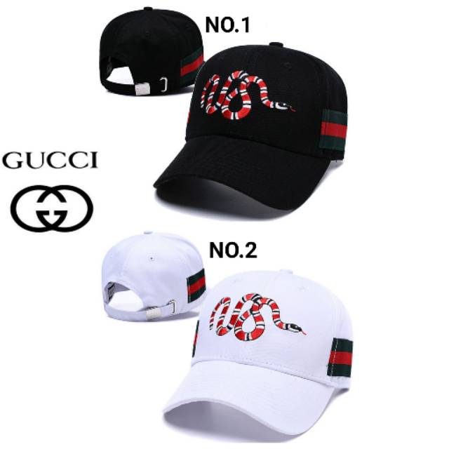 Topi Baseball Gucci Import / Topi Gucci Original / Gucci Model Ular
