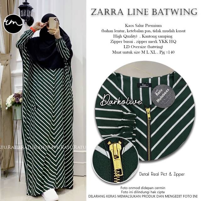 Zarra line batwing
