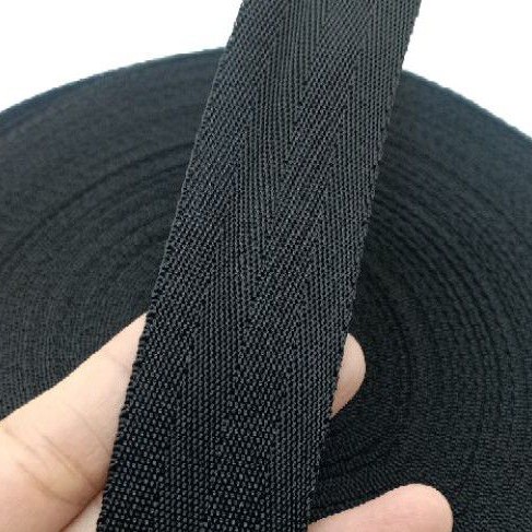 TALI BISBAN/TALI WEBBING 3CM COTTON HITAM