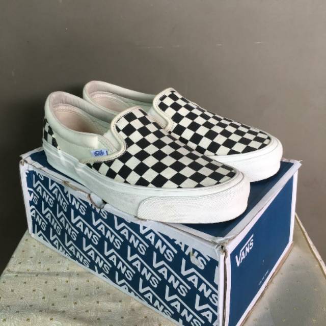Vans Vault Og Lx Slip on Checkerboard 2016 Release