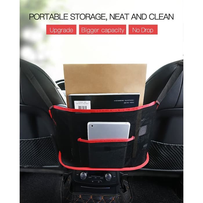 Net Penyimanan Antara Kursi Mobil / Car Net Organizer universal